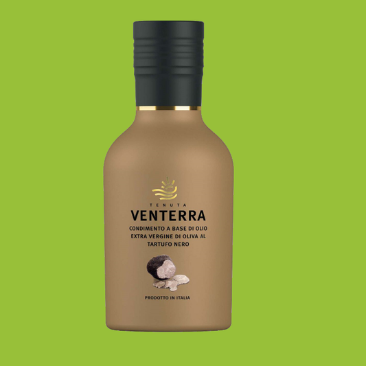 Aromatisiertes Olivenöl - Extra vergine - Schwarzer Trüffel